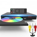 Tojock DVD Player for TV All Region Free DVD Player with AV Output and USB Input, Remote Control and AV Cable Included