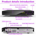 2021 New Blu-ray Disc ™ and DVD Player, HD Blu-ray Disc ™ Player, 1080P CD DVD Player, DVD Player for TV with PAL NTSC System, Coaxial, HDMI AV Cables, Supports 2.0 USB Flash Drive and HDD Max 128G with Remote