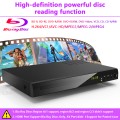 2021 New Blu-ray Disc ™ and DVD Player, HD Blu-ray Disc ™ Player, 1080P CD DVD Player, DVD Player for TV with PAL NTSC System, Coaxial, HDMI AV Cables, Supports 2.0 USB Flash Drive and HDD Max 128G with Remote