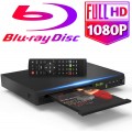 2021 New Blu-ray Disc ™ and DVD Player, HD Blu-ray Disc ™ Player, 1080P CD DVD Player, DVD Player for TV with PAL NTSC System, Coaxial, HDMI AV Cables, Supports 2.0 USB Flash Drive and HDD Max 128G with Remote